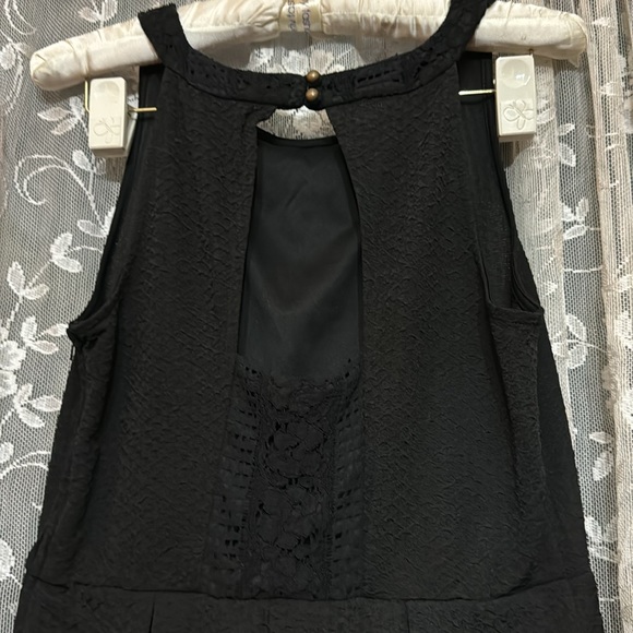 Rewind black Lacey dress with partial open back size large - Picture 3 of 4